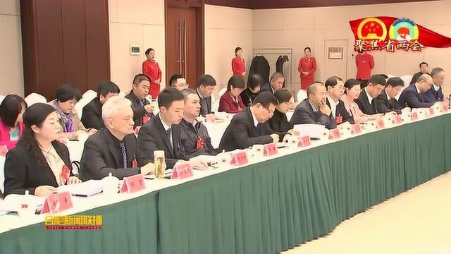 省十三届人大三次会议合肥市代表团召开全体代表会议