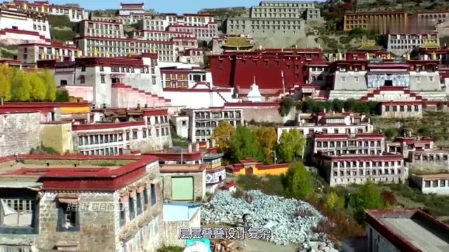 300年前的布达拉宫设计图终于亮相!揭秘金顶是如何建在红山之上