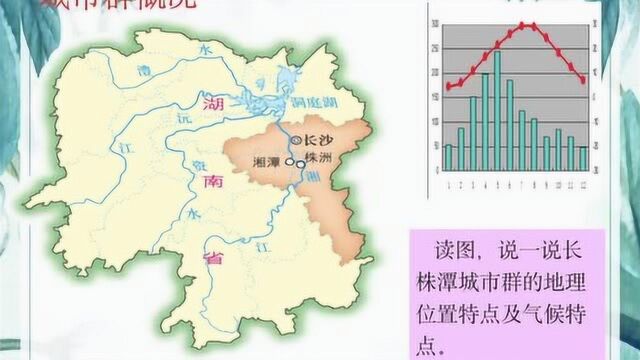 湘教版地理八年级下册7.5《长株潭城市群内部的差异与联系》