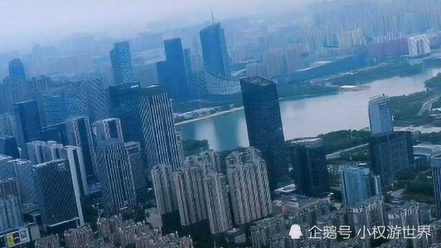 航拍安徽合肥市,不愧是国家新上榜的新一线城市,太繁华了