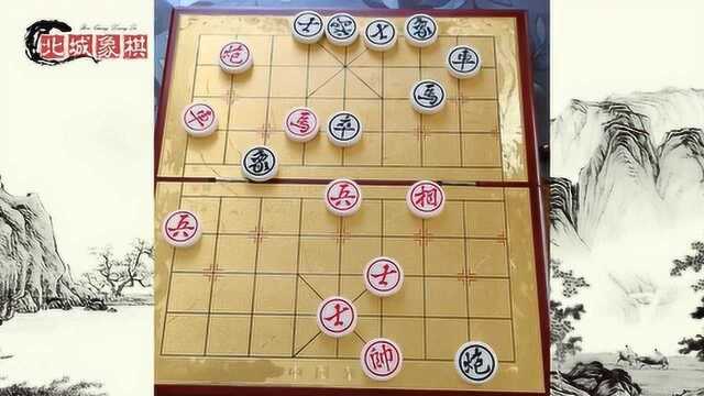 中国象棋:中局运子技巧了解一下,三子归边杀招很凶猛