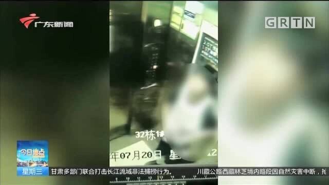 家庭教育要跟上!深圳一小孩子电梯内小便, 家长得知后恼火打小孩