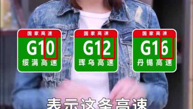 这才是高速公路指示牌的正确含义,记住了吗?