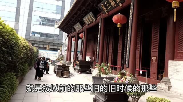 广东广州闹市里的千年古寺大佛寺,门票香火都免费很值得参观游览