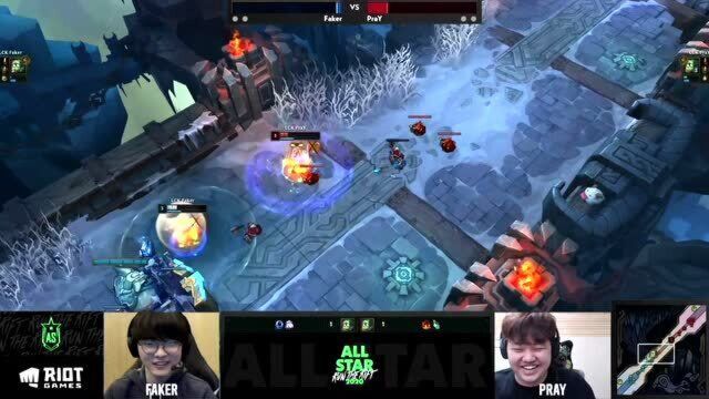 2020英雄联盟全明星赛1v1:Faker vs Pray