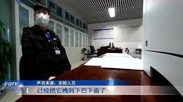 男子带刀片上飞机,不料机智乘警发现,聪明反被聪明误!