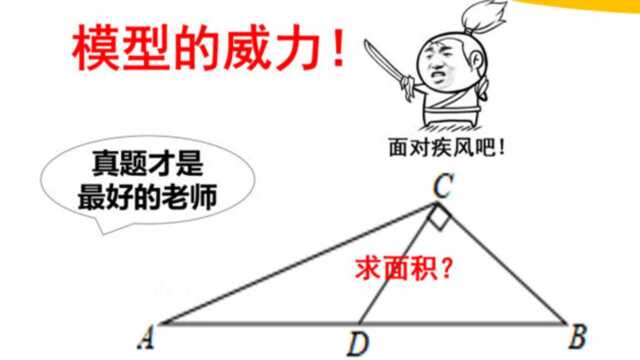 初二上【3】中点模型巧解面积问题