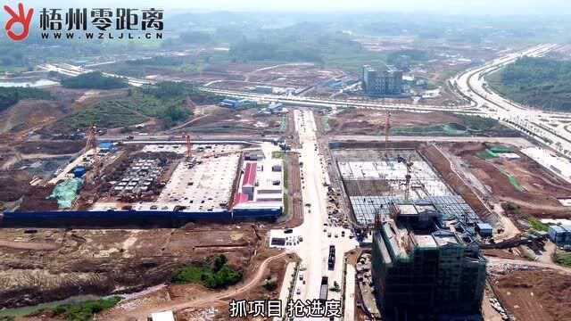 苍梧县新县城建设取得阶段性成效,带你去逛逛