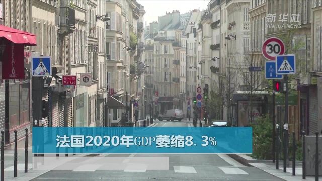 法国2020年GDP萎缩8.3%