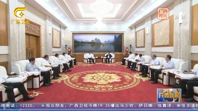 蓝天立会见中国交建总经理王海怀