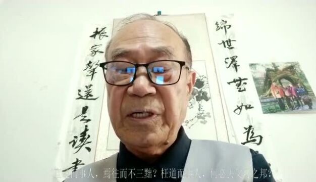 论语微子篇王自成老先生视频全集