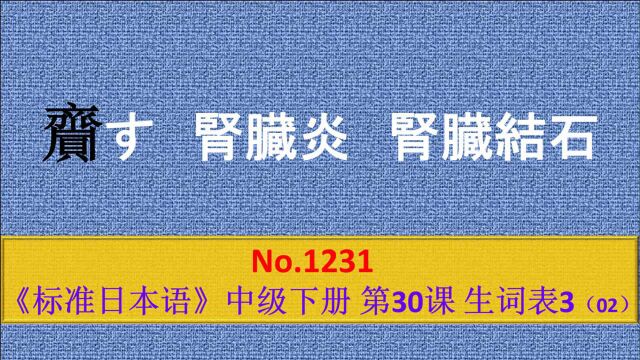 日语学习:沿海、沿路、沿岸、延长、延期、盐分、盐水、烟筒