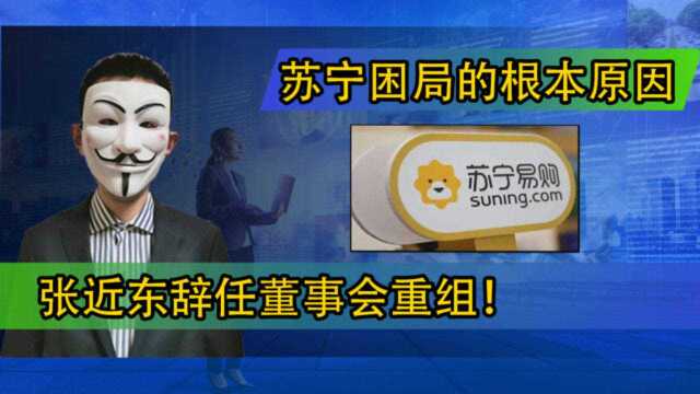 张近东辞任董事会重组!苏宁困局的根本原因