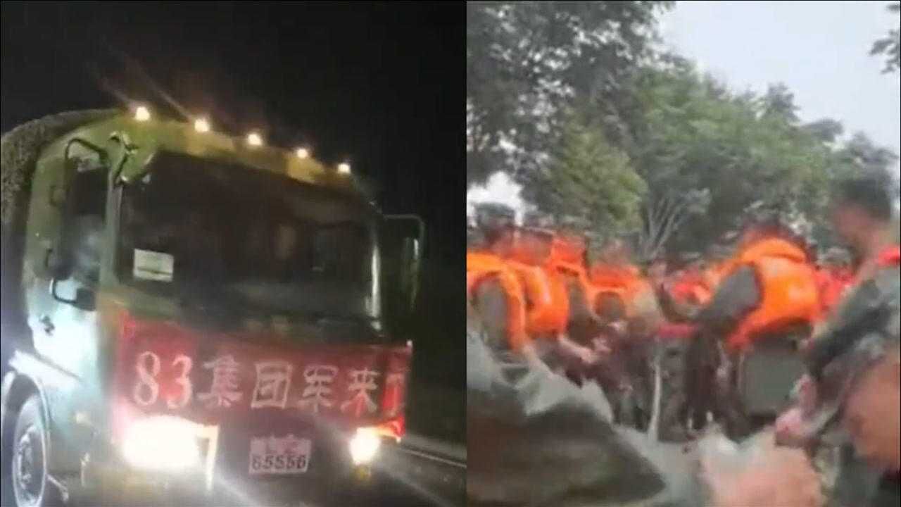 河南暴雨中部战区在行动:上将司令员迅速部署 上将政委赶赴一线