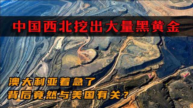 中国西北挖出大量黑黄金,澳大利亚着急了,背后竟然与美国有关?