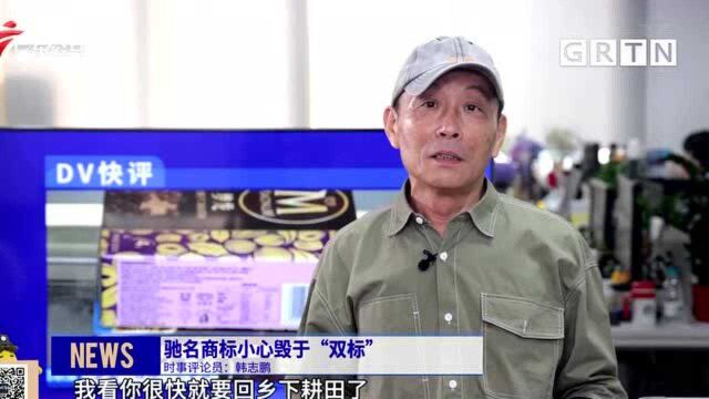 驰名商标小心毁于“双标”