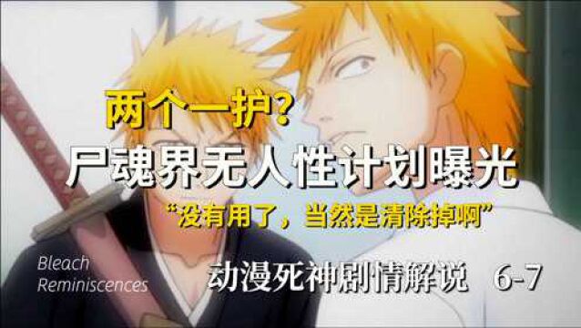 两个一护!尸魂界无人性计划曝光死神bleach(境界)动漫剧情解说:67