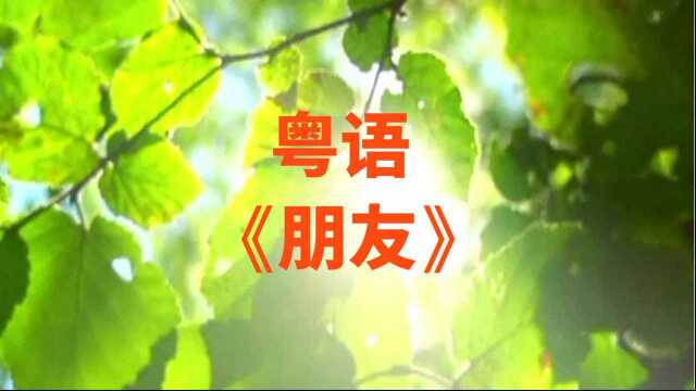 经典粤语《朋友》