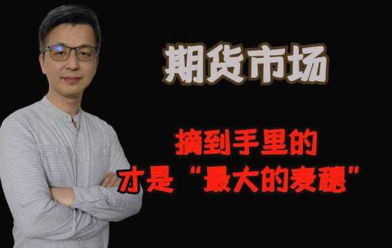 期货市场,摘到手里的,才是“最大的麦穗”