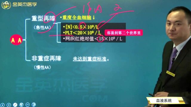 临床超级宝典血液系统再生障碍性贫血