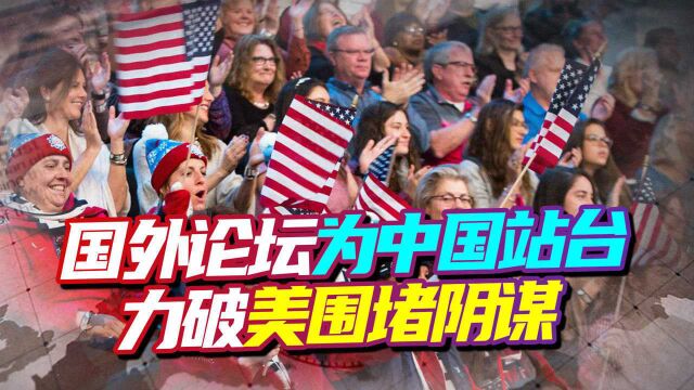 国外论坛热议场面让人激动,两点总结为中国站台,力破美围堵阴谋