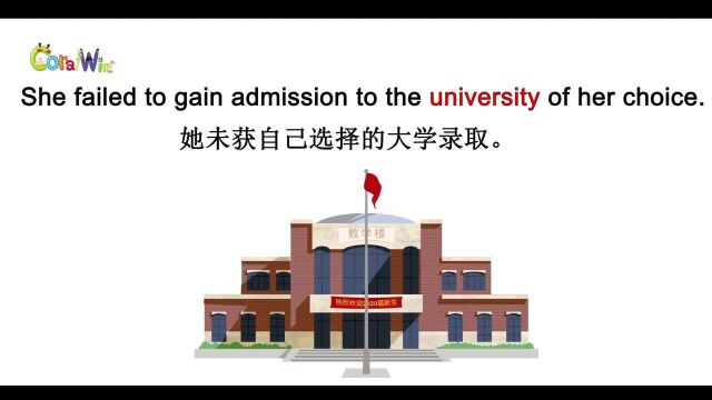 巧记剑桥英语KET单词university