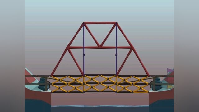 造桥鬼才:造桥的一万种方法 《Poly Bridge》打开你的脑洞回路!#造桥模拟器 #搞笑视频 #单机游戏