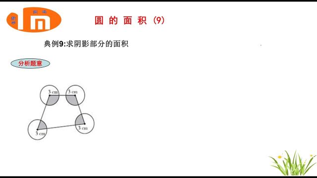 圆 的 面 积 (9),掌握方法和技巧,其实不难.