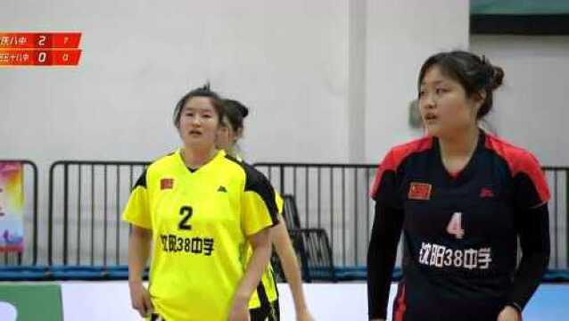 综合 女子组小组赛第三轮:沈阳四中 vs 潍坊七中1