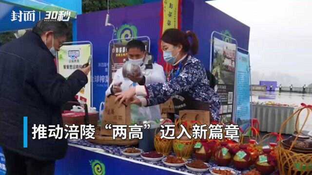 30秒 | 第四届中国重庆ⷮŠ涪陵榨菜产业国际博览会开幕