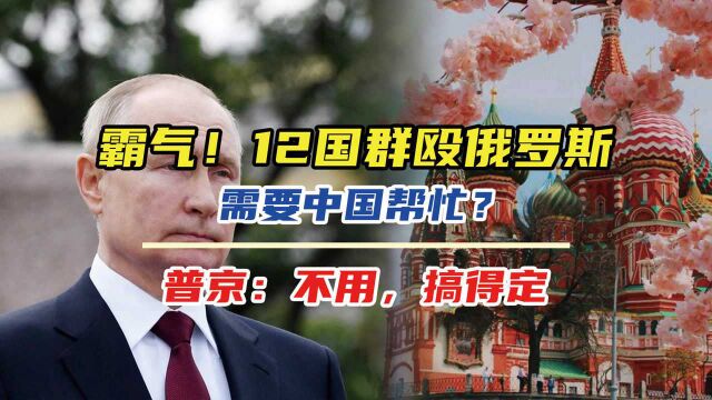 霸气!12国群殴俄罗斯,需要中国帮忙?普京:不用,搞得定