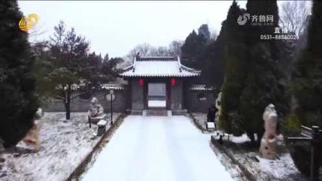 美不胜收!大雪如约而至,潍坊青州披“银装”,白雪皑皑银装素裹