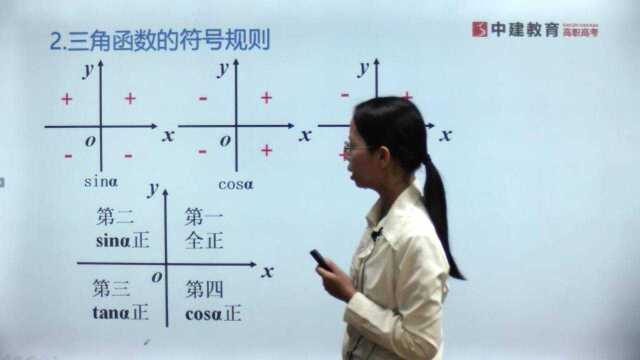 高职高考【数学】第六章三角函数复习(一)