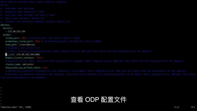 如何使用 OBD 快速部署ODP