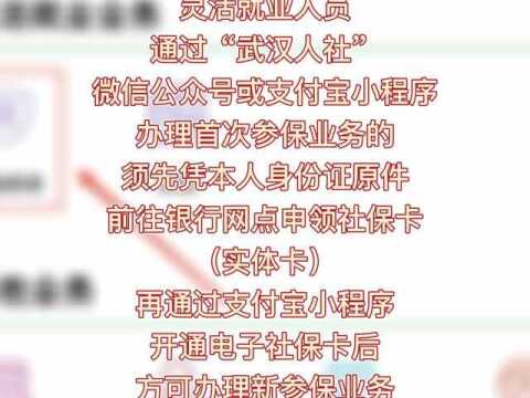 灵活就业人员这些社保业务都能网上办理啦