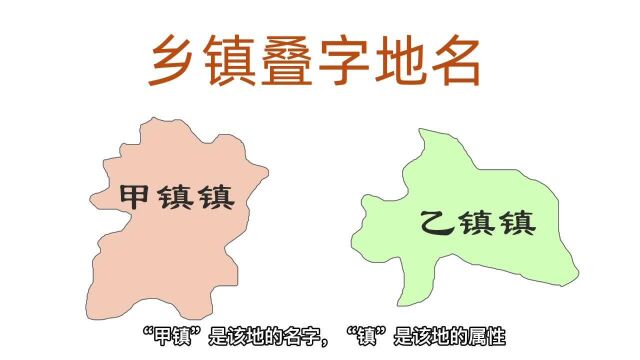 “某镇镇”,有趣的叠字镇地名,有哪些?