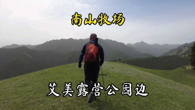 乌鲁木齐南山牧场,艾美露营公园~沙沟山梁,自驾休闲的好去处