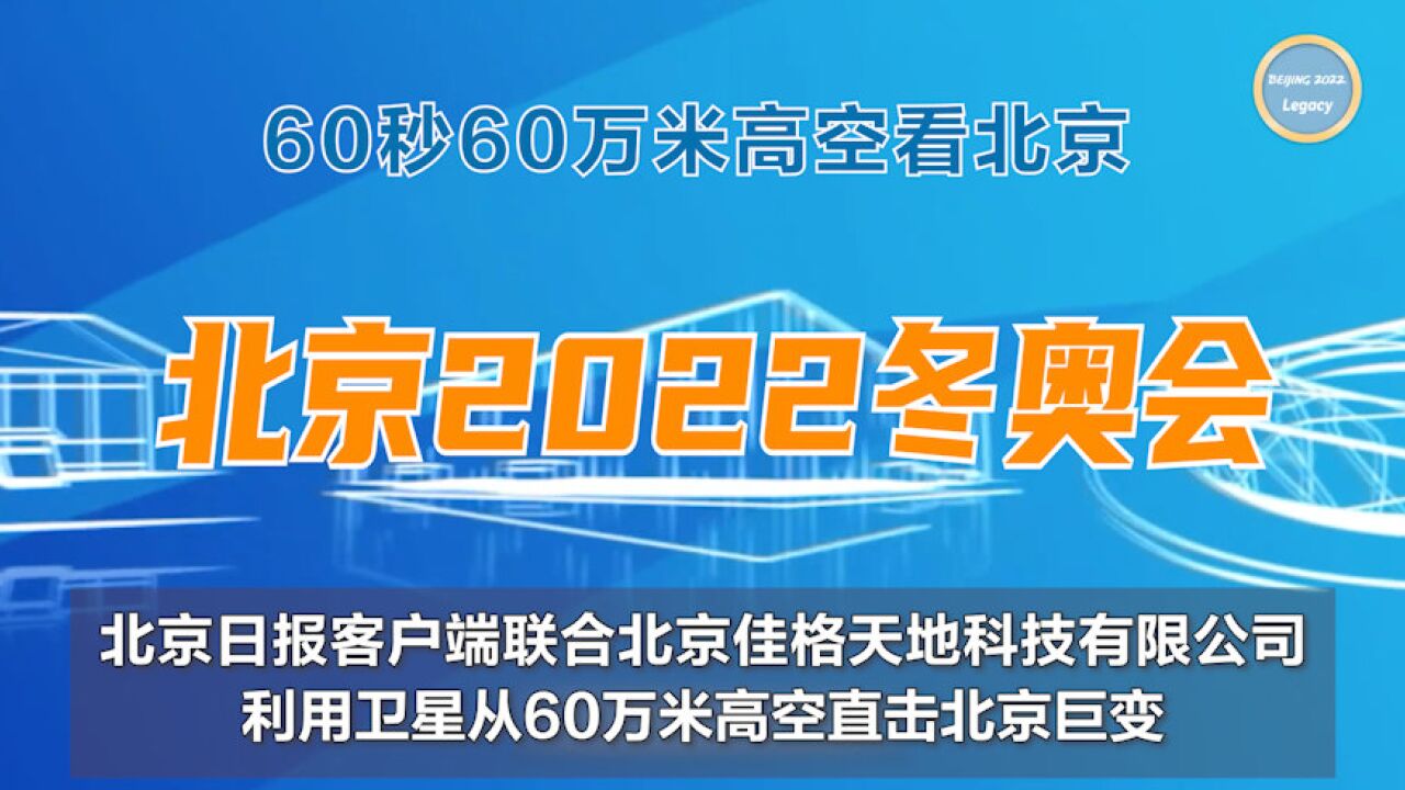 60万米、60秒,带你看不一样的“双奥之城”