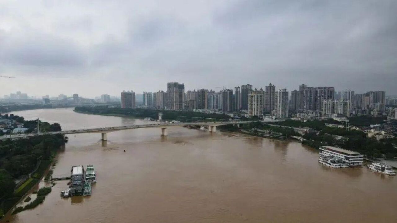 受台风影响,广西水文中心继续发布洪水蓝色预警