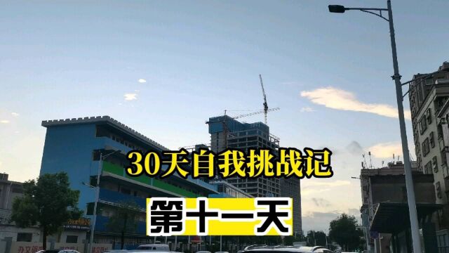 30天自我挑战记,努力第十一天,自由奔跑吧