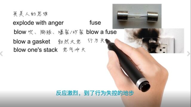 英语思维解密,为什么blow a fuse指发脾气,轻松学英语