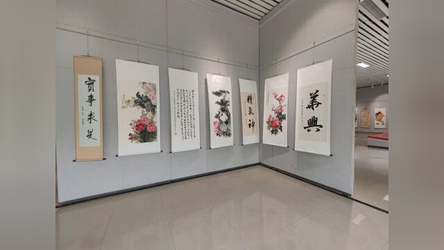 喜迎国庆暨党的二十大京津冀书画展启帷