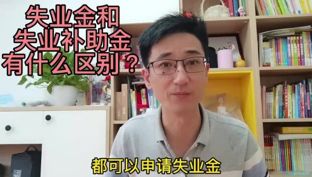 失业金和失业补助金有什么区别?