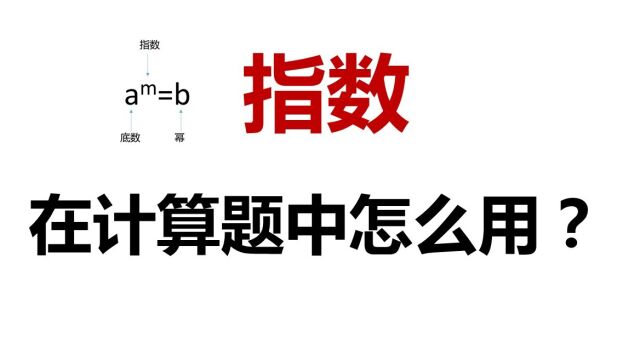 07 软考 网工 指数在计算题中怎么用