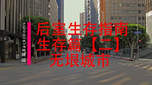  后室backrooms生存手册:生存篇【二】无垠都市