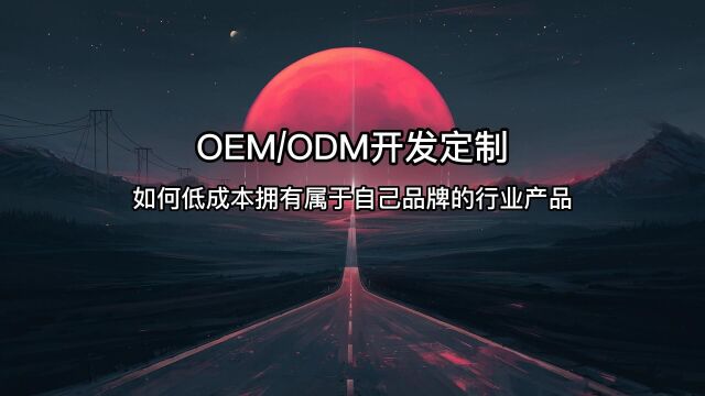 低成本OEM\ODM开发定制