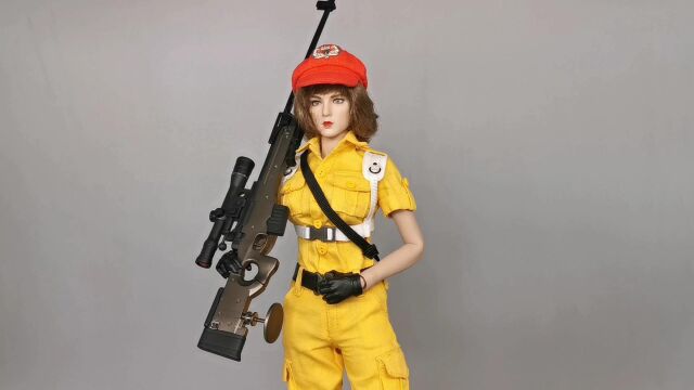 开封兵人开箱测评:BBK GIJOE特种部队杰伊女士测评 可脱女人偶模型手办玩具