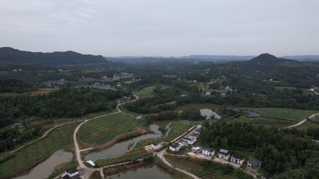 发财山水地形有什么特征?这个阳宅值得欣赏一下