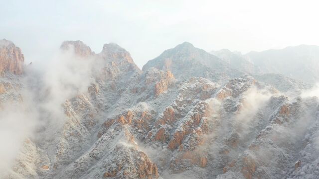 冰塘峪雪景