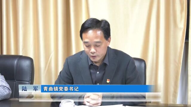 【学习贯彻二十大精神】青曲镇党委:学习二十大精神 统一思想促发展